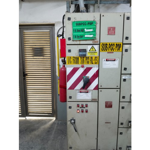 Electrical Panel Fire Suppression System
