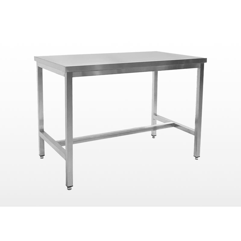Service Table No Under Shelf