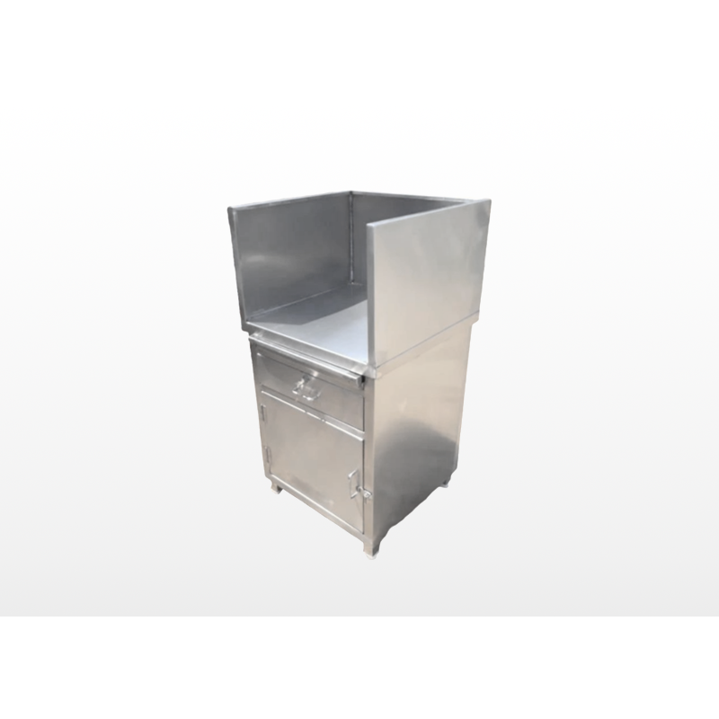 Ss Counter With Over 3 Side Covering