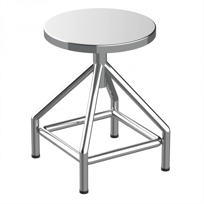 SS Revolving Stool - R. B. Panchal Equipments Ahmedabad
