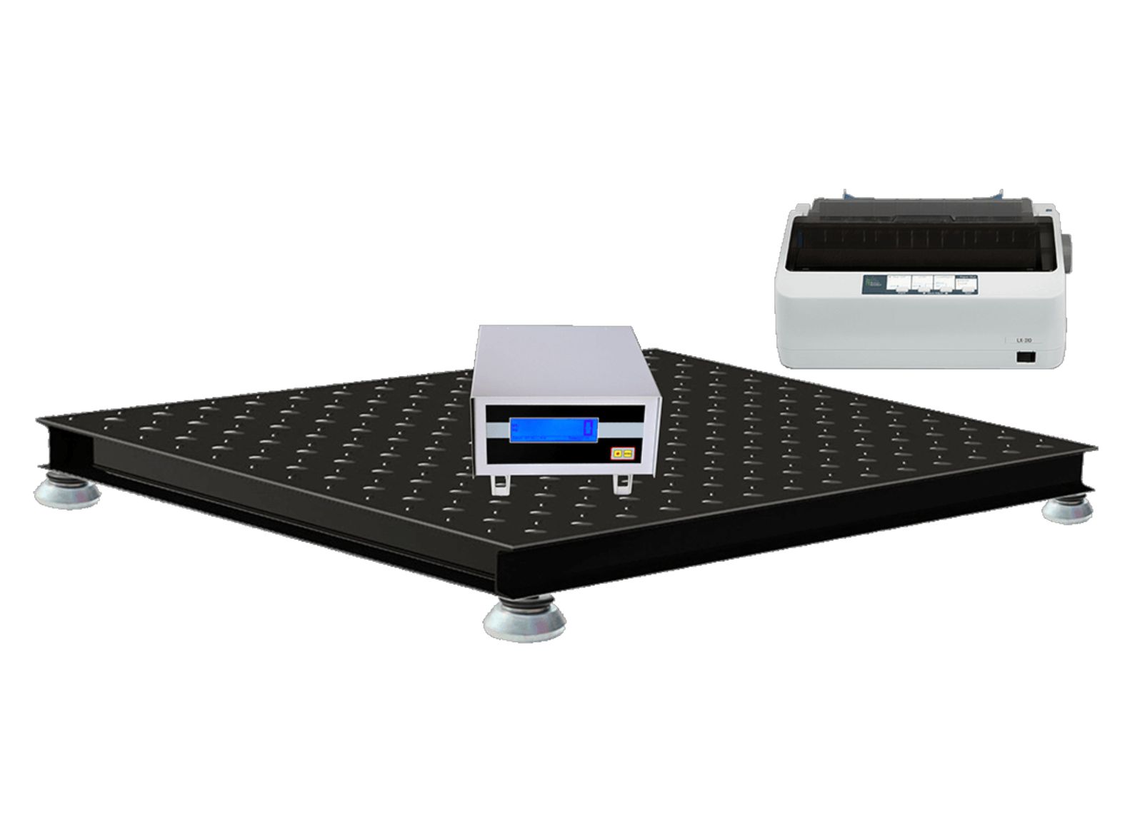 Industrial Heavy-Duty Floor Scale