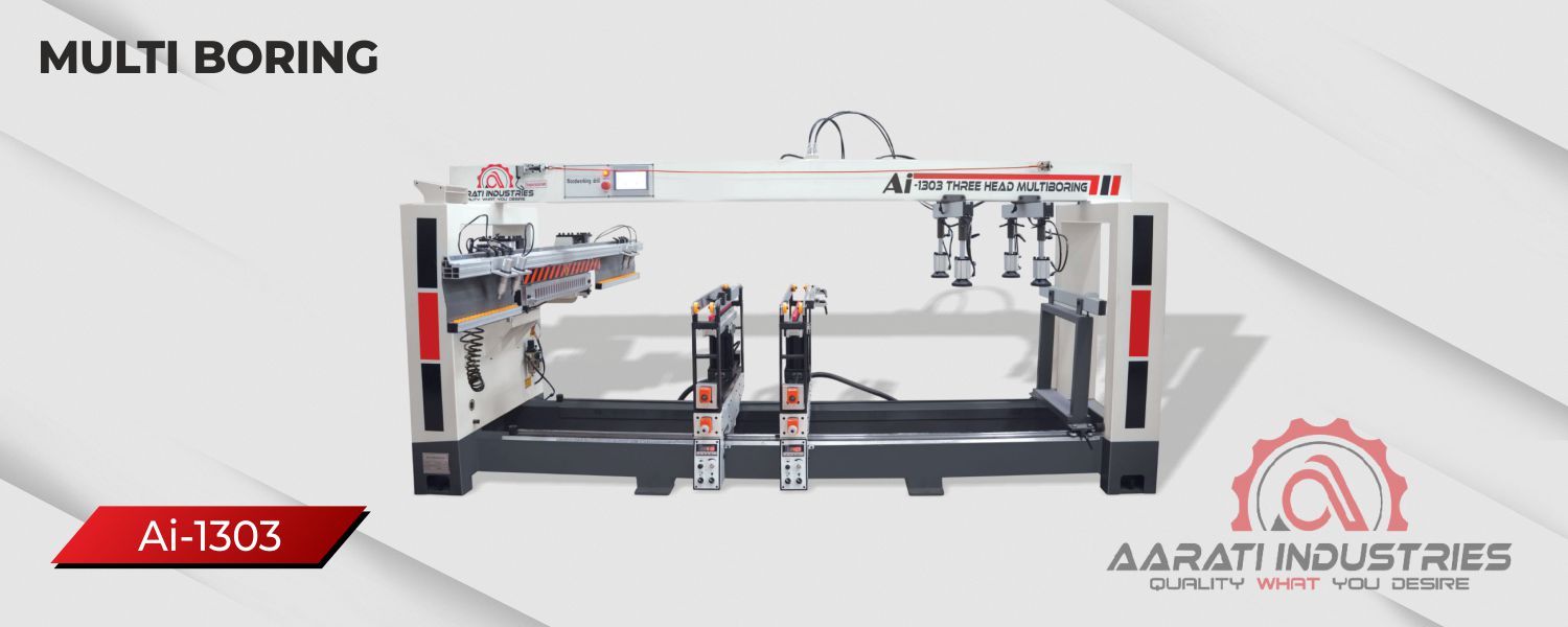 Industrial multi boring machine for precise drilling operations