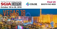 2018 SGIA Expo, Las Vegas, October 18-20