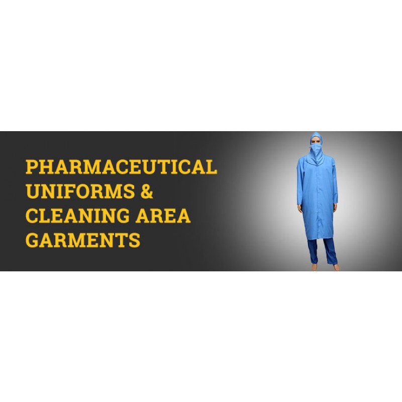 PHARMACEUTICAL UNIFORMS & CLEANING AREA GARMENTS
