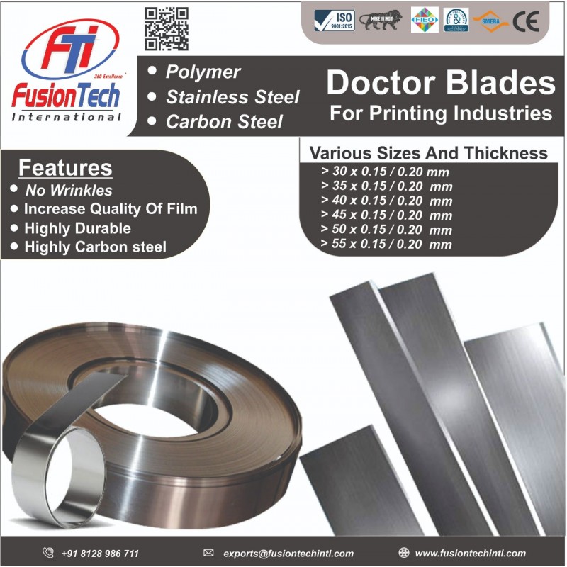 Stainless Steel Doctor Blade