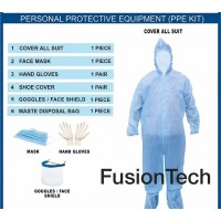 Disposable Gown In PPE Kit