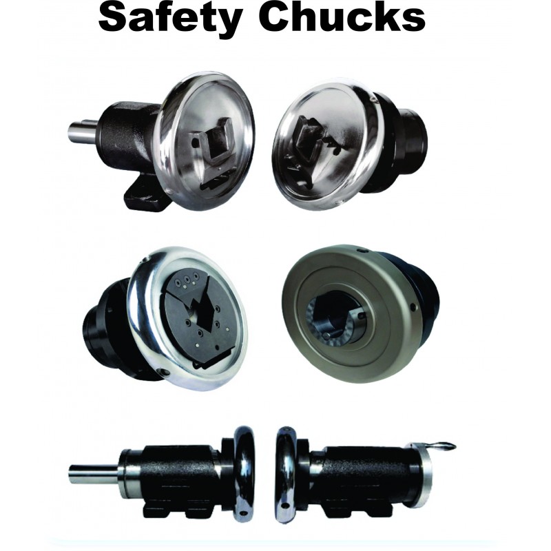 TILTING TYPE WALL MOUNTING SAFETY CHUCK