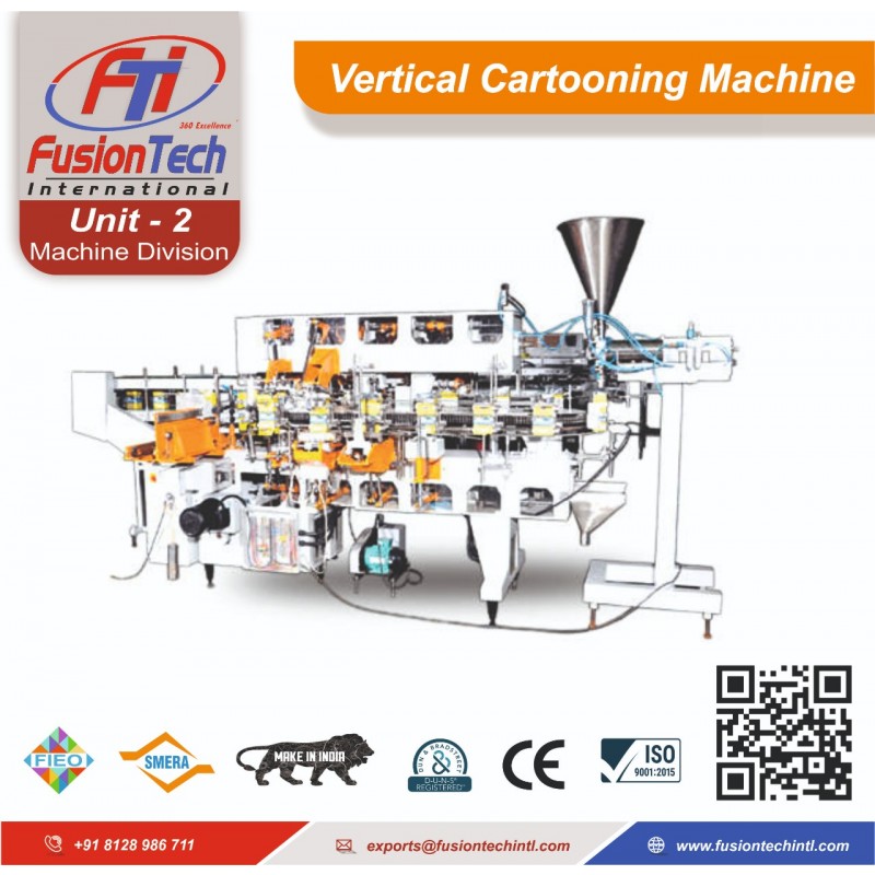 Vertical Cartooning Machine