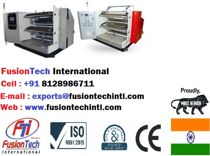Slitter Machine Manufacturers In Ranchi India Fusiontech International