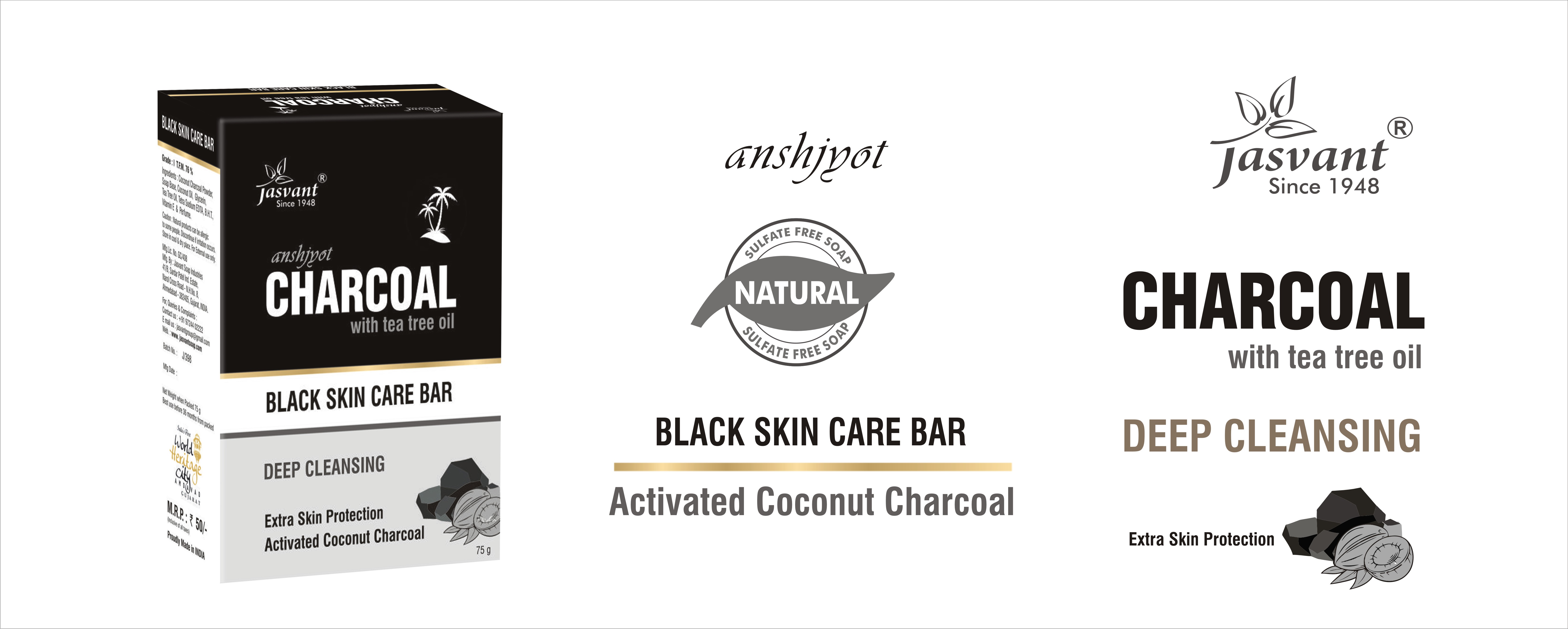 Activated Charcoal Deep Cleansing Soap 