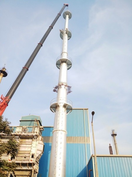 SELF SUPPORTED CHIMNEY
