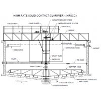 HIGH RATE SOLID CONTACT CLARIFIER
