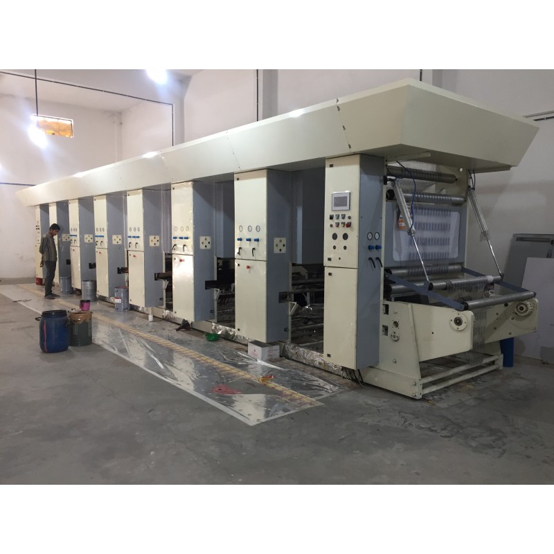 6 Colour Rotogravure Printing Machine