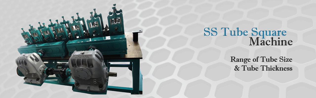 Stainless Steel Tube Square Machine