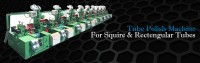 SS Square & Rectangular tube polishing machine