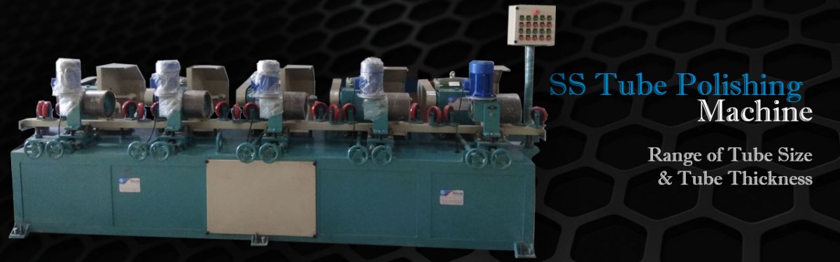 SS pipe polishing machine