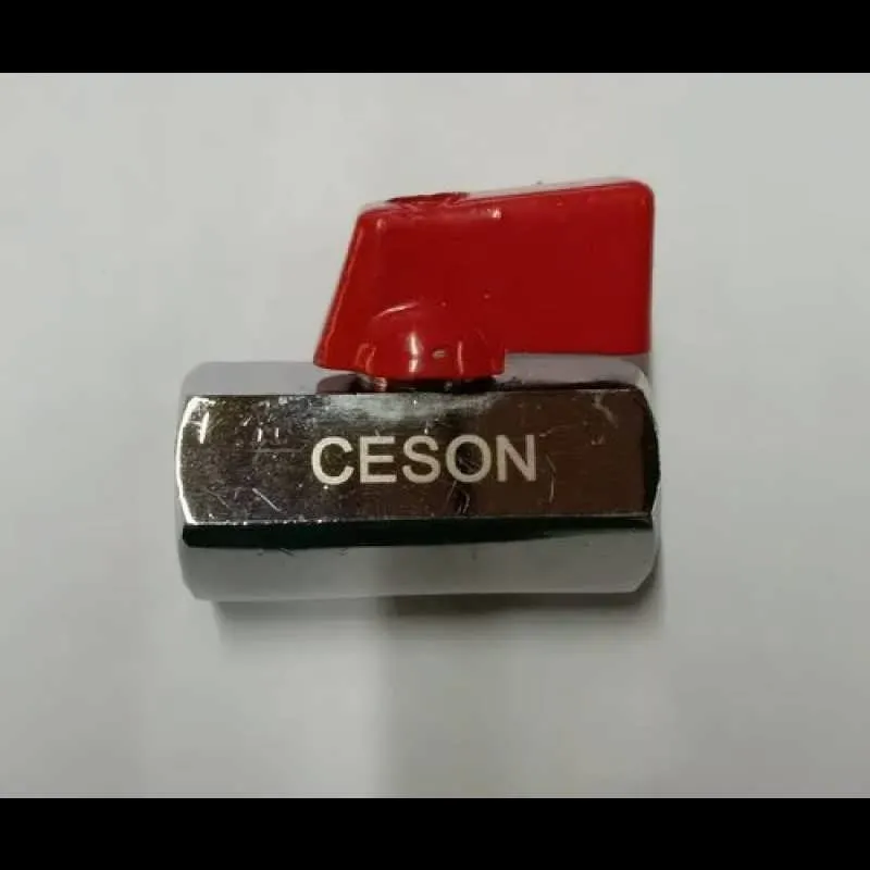 Chrome Plated Mini Ball Valve