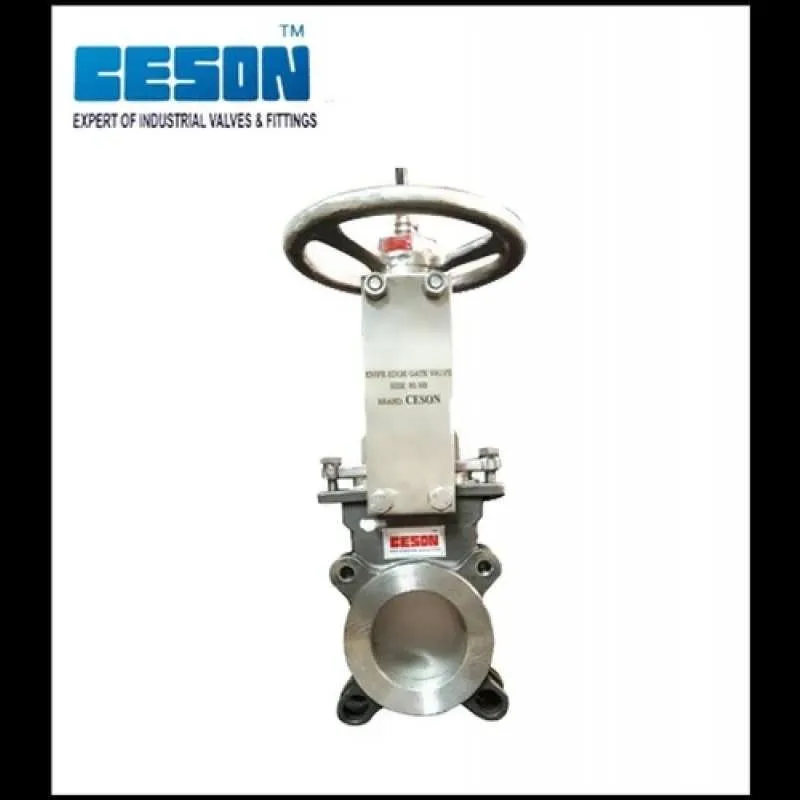 Trusted Manufacturer & Supplier Of Knife Edge Gate Valves Chamunda Engineering Solutions