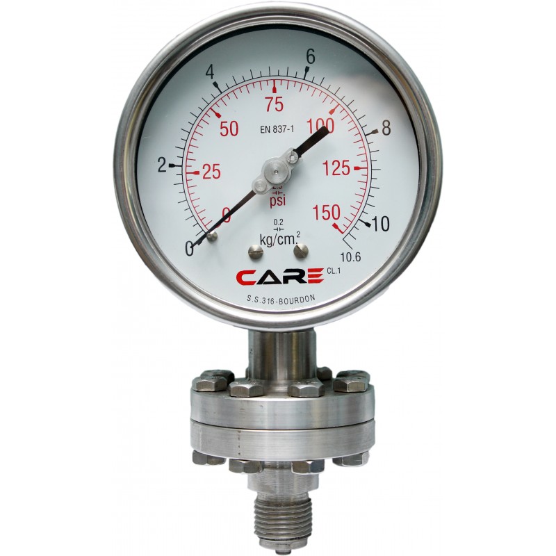 Chemical Seal Pressure Gauge