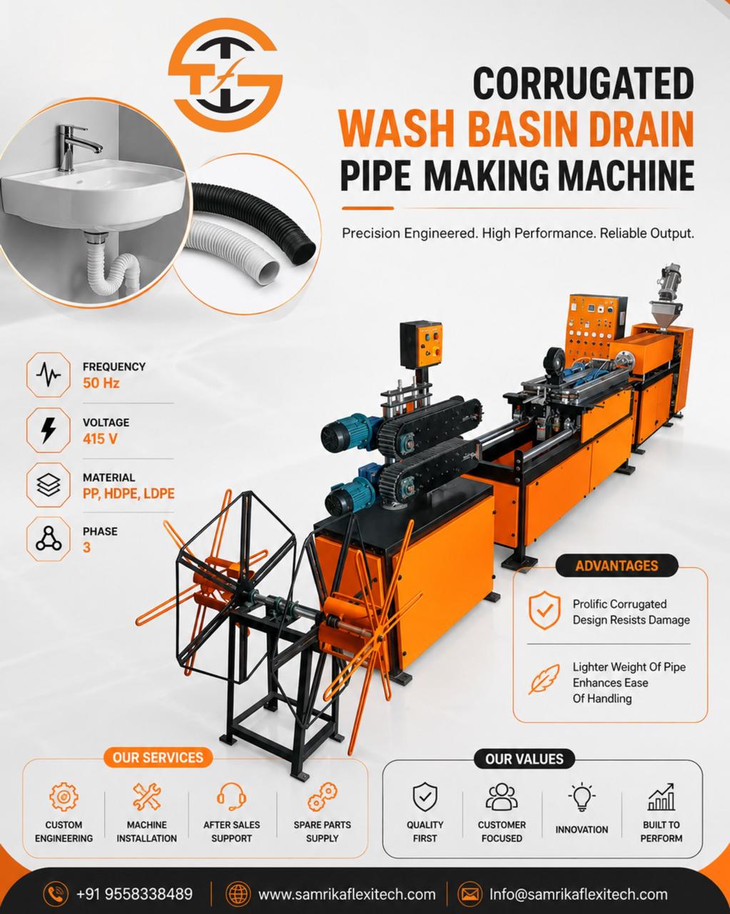 Corrugated Pipe Machine