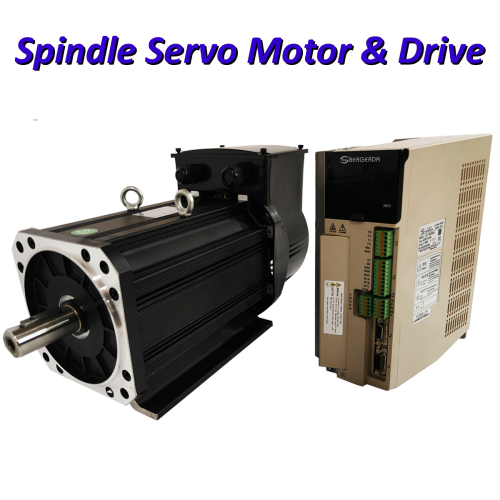 Spindle Servo Motor and Servo Drive